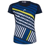 Head Tennis-Shirt Sammy Graphic Print dunkelblau Damen, Größe S