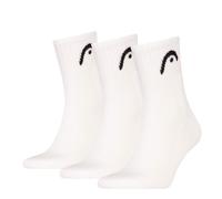 Head Tennissocken 3P Club Crew (Baumwolle) weiss - 3 Paar, Größe 39-42