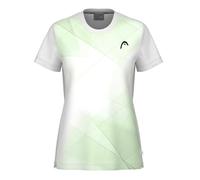 HEAD TIE-Break T-Shirt Girls, Print Vision w/Celery Green