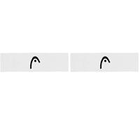HEAD Unisex-Erwachsene Stirnband, weiß, Einheitsgröße (Packung mit 2)