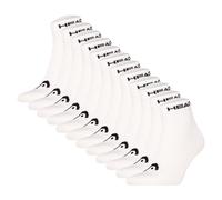 HEAD Unisex Quarter Socken, 12er Pack - Elements All Sport Quarter, Logo, einfarbig Weiß 39-42