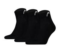 HEAD Herren All Sport Quarter Sportsocken 6erPack (43-46, Black)