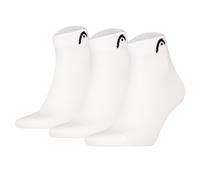 HEAD Unisex Quarter Socken Sportsocken All Sports Training Socks 6 Paar, Farbe:Weiß, Größe:39-42, Artikel:-002 white