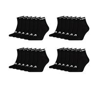 HEAD Unisex Quarter Sportsocken 12er Pack, Größe:35/38, Farbe:Black (200)