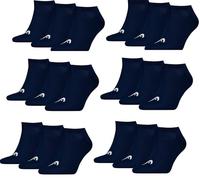 HEAD Unisex Sneaker Socken Sportsocken All sports 18P (43-46, Navy)
