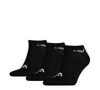 HEAD Unisex Sneaker Sportsocken 12er Pack, Größe:43-46;Farbe:Black (200)