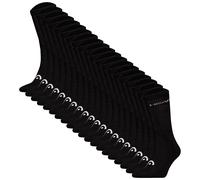 HEAD Unisex Socken, 20er Pack - ELEMENTS ALL SPORTS CREW ECOM, einfarbig Schwarz / 39-42 39-42 Schwarz