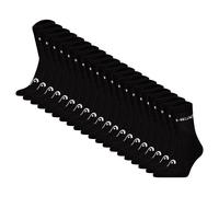 HEAD Unisex Socken, 20er Pack - ELEMENTS ALL SPORTS SHORT CREW ECOM, einfarbig 43-46 Schwarz