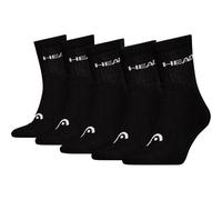 HEAD Unisex Socken, 5er Pack - ELEMENTS ALL SPORTS SHORT CREW ECOM, einfarbig 35-38 Schwarz