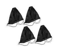 HEALEEP 4stücke Kordelzug Rucksack Oxford Sportbeutel Für Reisen Schwimmen Basketball Und Camping Langlebig Vielseitig Einsetzbar Schnelle Zugänglichkeit