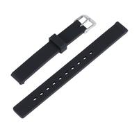 HEALEEP Ersatzarmband Komfortables Uhrarmband Silikon 16mm in Schwarz für und Damen für Sport und Alltag