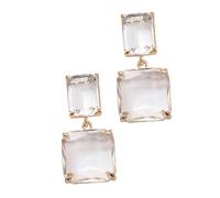 HEALEEP Kristall Ohrstecker Damen 925 Silber Nadel Stilvolle Tropfenohrringe für Partys und Alltag Langlebiger Modeschmuck für Frauen und Mädchen