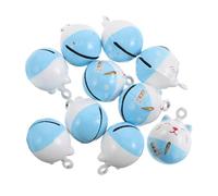 Healeved 10 Stück Teiliges Kleine Tieranhänger Glocken Eisen Feng Shui Glücksbringer Katzenanhänger für DIY Schmuck Schlüsselanhänger Halsketten und Vintage Wohnaccessoires