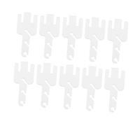 Healeved 10 Stück Zubehör für Addi Strickmaschinen Fadenspanner mit Abnehmbarem Adapter Präzise Spannvorrichtung für Gleichmäßige Fadenspannung Kompatibel mit King und Express Modellen