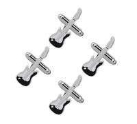 Healeved 2 Paar Gitarren Manschettenknöpfe Aus Legierung Dekorative Hemdknöpfe Für Herren Kreatives Design Geeignet Für Festliche Anlässe Und Alltag