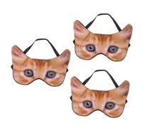 Healeved 2stücke Kawaii Cartoon Augenmaske Atmungsaktive Schlafmaske Für Lustige Und Kreative Schlafmaske Für Drinnen Reisen Und Büro Verstellbar Und Weich Für Optimalen Komfort