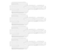 Healeved 4 Stück Strickmaschinenspanner spanner stricken addi express strickmaschine addi strickmaschinen strickmaschinenteile knitting machine tension tools Transparent