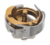 Healeved Drehgreifer Metall Spulenkapsel 7,94atr 3,5x3,5cm für Flachbett Industrienähmaschine Nähmaschinenschiffchen mit Automatischer Fadenabschneidefunktion für Präzises Nähen im Gewerbe