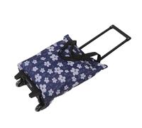 Healeved Faltbarer Treppensteigwagen mit Rädern Robuster Einkaufstrolley aus Oxford Stoff und Kunststoff für Camping und Einkaufen Faltbarer Transportwagen mit Hoher Belastbarkeit