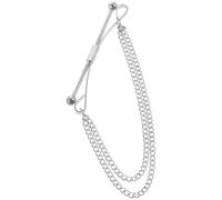 Healeved Herren Krawattennadel mit Kette Metall Kragen Bar Pin für Businesshemden Stehkragen Hemd Kragen Clips Langlebig Stilvoll für Anzug Hochzeit Geschenk