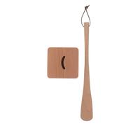 Healeved Langer Schuhanzieher mit Stabilem Standfuß 30cm Langer Griff für Einfaches Anziehen für Senioren und Zuhause Robuster Schuhlöffel mit Festem Sockel