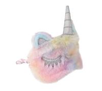 Healeved Unicorn Design Schlafmaske für Damen und Mädchen Weiche Bunte Augenbinde Lichtdichte Komfortable Schlafbrille für Erholsamen Schlaf für Reisen und Zuhause