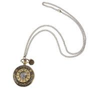 Healeved Vintage Taschenuhr Anhänger in Gold mit Antikem Design aus Legierung und Kunststoff Leicht und Tragbar für Hochzeiten und Geburtstagsfeiern