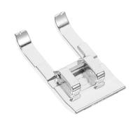 HEALSOPTHY Open Toe Stickfuß für Nähmaschine Edelstahl Kompatibel mit Brother Singer Home Langlebiger Stickfuß für Quilten Darning Installieren Silberfarben