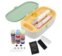 HEALSOPTHY Tragbares Kleiner Nähset Für Erwachsene Kompaktes Nähkästchen Aus Robustem Material Inklusive Nähnadeln Und Garn Nähzubehör Für Zuhause Und Reisen Praktische Aufbewahrungsbox