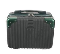 Healvian 14-Zoll Kosmetikkoffer Großer Aufbewahrungskoffer Damen Tragbarer Schminkkoffer Reisetasche mit Handgriff für Reise und Outdoor
