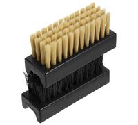 Healvian 2 Stück Schuhreinigungsbürsten Harte und Weiche Wäschebürsten mit Kunststoffgriff Multifunktionale Bürste für Schuhe Kleidung und Bad Kratzfreie Reinigung