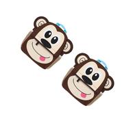 Healvian 2stücke Cartoon Mädchen Rucksack Tiermuster Kleiner Verstellbarer Schulrucksack Für Vorschulkinder Mit Großer Kapazität Und Seitlichen Taschen Für Wasserflaschen