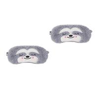 Healvian 2stücke Hausgebrauch Cartoon Schlafmaske Für Weiche Bequeme Augenbinde Mit Monkey- Für Erholsamen Schlaf Und Lichtblockierung Für Zuhause