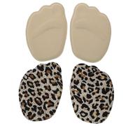 Healvian 6 Paar Vorfußpolster Einlegesohlen Aus 4d-schaumstoff Hoch Elastisch Mittelfußkissen Für High Heels Sneakers Schmerzlindernd Vielseitig Für Damen Fußballenpflege