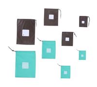 Healvian 8stücke Outdoor Aufbewahrungstasche Mit Kordelzug Tragbare Multifunktions-Reisetasche wasserdichte Tasche Für Kleidung Unterwäsche Und Toilettenartikel Praktische Organisationstasc