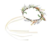 Healvian Blumenkranz-haarreif Aus Künstlichen Blumen Kopfschmuck Für Damen Und Mädchen Floraler Haarschmuck Für Hochzeit Party Festival Festlichkeit Fotoshooting Und Cosplay
