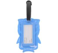 Healvian Flexibler Hai Gepäckanhänger aus PVC mit Silikon Kartenhalter für Gepäckschutz und Einfache Identifikation