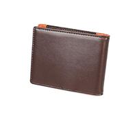 Healvian Herren-geldbörse aus Echtem Leder Faltgeldbörse Business-geldbörse RFID-Schutz Münzfach Fotofach Geldscheinklammer für Täglichen Gebrauch Schule Arbeit Freizeit