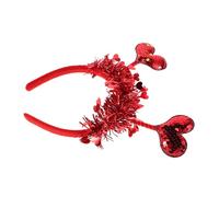 Healvian Herz Stirnband Rotes Antennen-haarband Valentinstag Haaraccessoire Für Hochzeiten Und Partys Romantische Requisiten Für Fotos