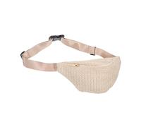 Healvian Kleiner Hüfttasche Brustbeutel Imitation Stroh Gewebt Sommer Gürteltasche Für Handy Schlüssel Damen Reise Alltag