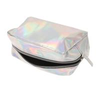 Healvian Reisekosmetiktasche Transparent für Damen Make-up-Tasche Farbenfrohe Aufbewahrungstasche Tragbarer Waschbeutel Kosmetik Behälter Organisation Schminktisch