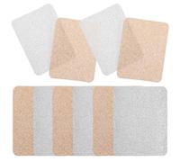 Healvian Reparaturflicken 12 Stück Glitzer Aufbügelflicken für Löcher in Jeans und Jacken Rechteckig Selbstklebend für Kostüm und Alltagskleidung