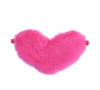 Healvian Schlafaugenmaske Aus Plüsch Elastischer Sichtschutz Zum Schlafen Schlafmaske Rosa Für Erwachsene Und Junge Mädchen Augenmaske Zum Entspannen Und Schutz