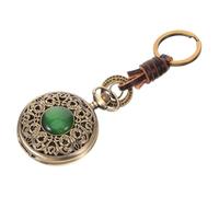 Healvian Vintage Taschenuhr Herren mit Deckel aus Legierung Leichte und Präzise Retro Taschenuhr für Täglichen Gebrauch als Schlüsselanhänger