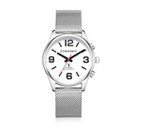 Hearkent Damen Sprechende Uhr,Deutsche Sprachansage,Große Zahlen,Selbsteinstellende Sprechende Armbanduhr,für Ältere/Blinde/Sehbehinderte Menschen,Eingebauter Alarm/Stundensignal -2309L