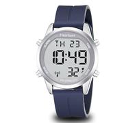 Hearkent Herren Sprechende Uhr Deutsch Ankündigung,Senioren Armbanduhr Sehbehinderte Uhren Blindenuhr,Große Digitale Funkuhr,Durchdachte Geschenke (Silikon Blau)