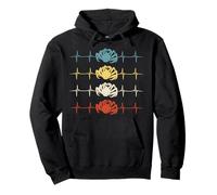 Heartbeat Pulse für Liebhaber des Alaska-Königskrabbenfischens Pullover Hoodie