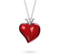 Heartbreaker "Crown of my Heart Herz Anhänger I Edler Kettenanhänger aus 925 Sterling Silber I Nickelfreier Silber-Anhänger inkl. Verpackung I In Goldschmiedequalität gefertigt I LD LP 31 RM-II
