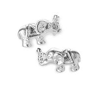 Heartbreaker "Elefant" Elefanten-Ohrringe I Edle Ohrstecker aus 925 Sterling Silber I Nickelfreie Damen-Ohrringe inkl. Verpackung I In Goldschmiedequalität gefertigt I LD EL 21