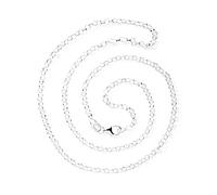 Heartbreaker Erbskette I Klassische Halskette für Anhänger aus hochwertigem 925 Sterling Silber I Länge 45 cm & Stärke Ø 2 mm I In Goldschmiedequalität gefertigt I HB 245 BE